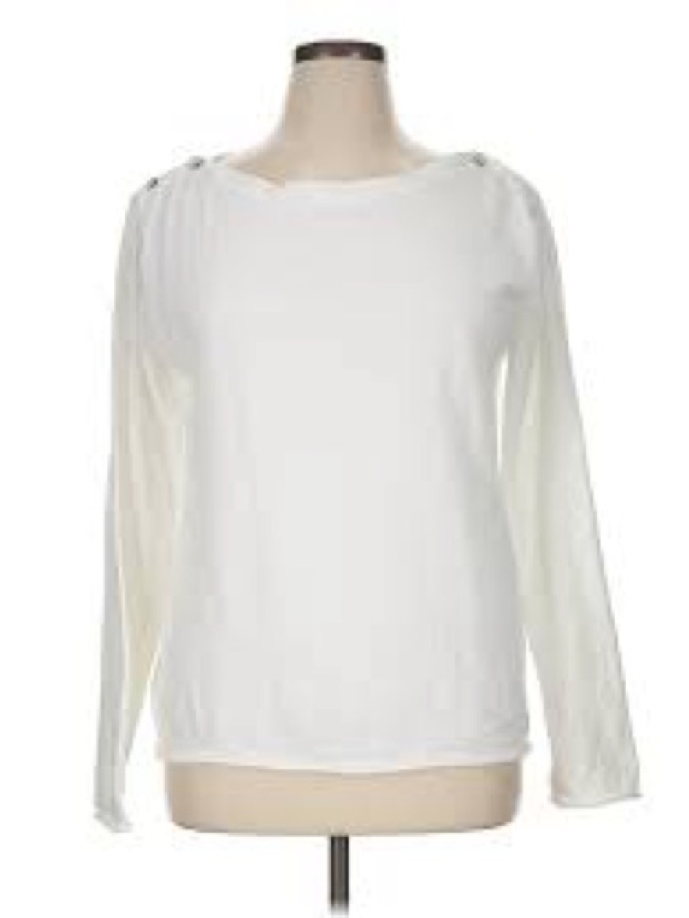 Blanc du Nil Cotton Boatneck Top
